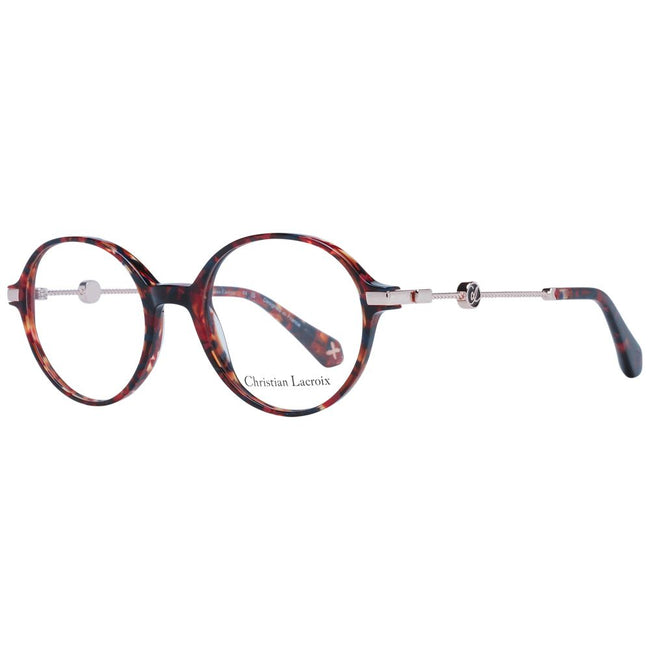 Christian Lacroix Red Women Glasses Frame Christian Lacroix