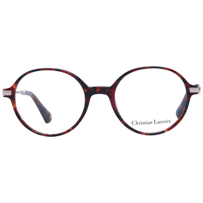 Christian Lacroix Red Women Glasses Frame Christian Lacroix