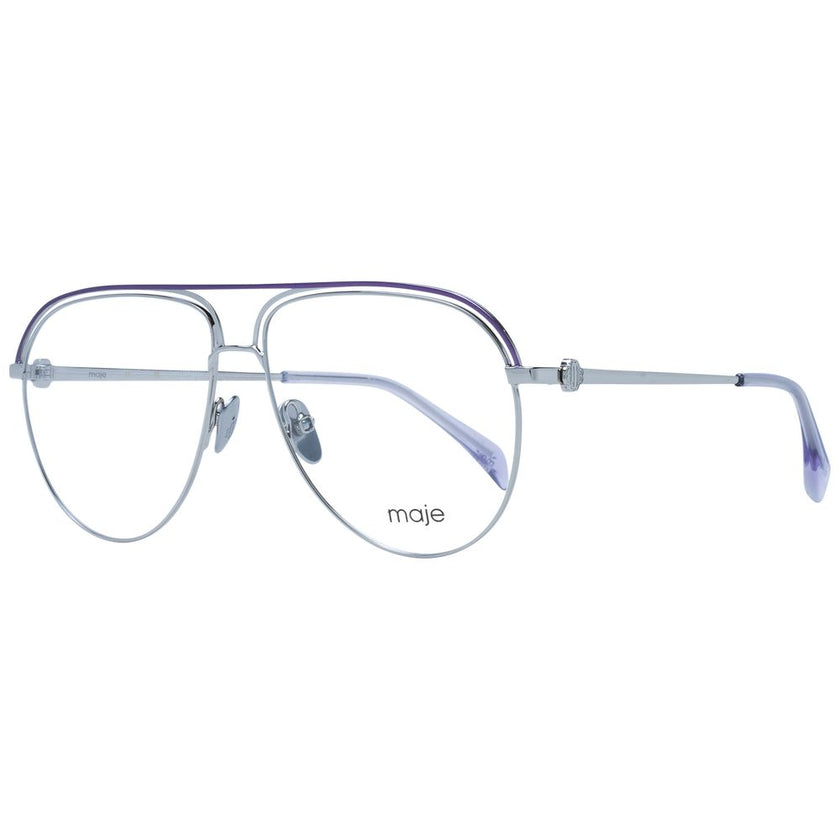 Maje Purple Metal Glasses (Frames) Maje