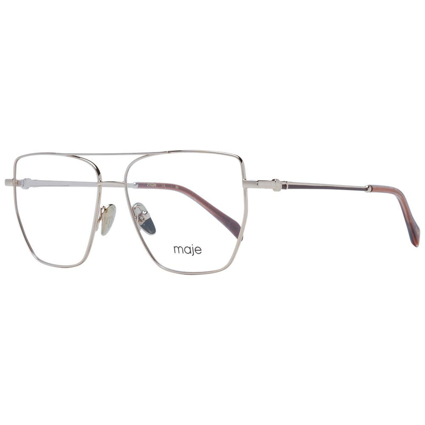 Maje Gold Metal Glasses (Frames) Maje
