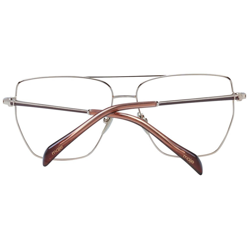 Maje Gold Metal Glasses (Frames) Maje