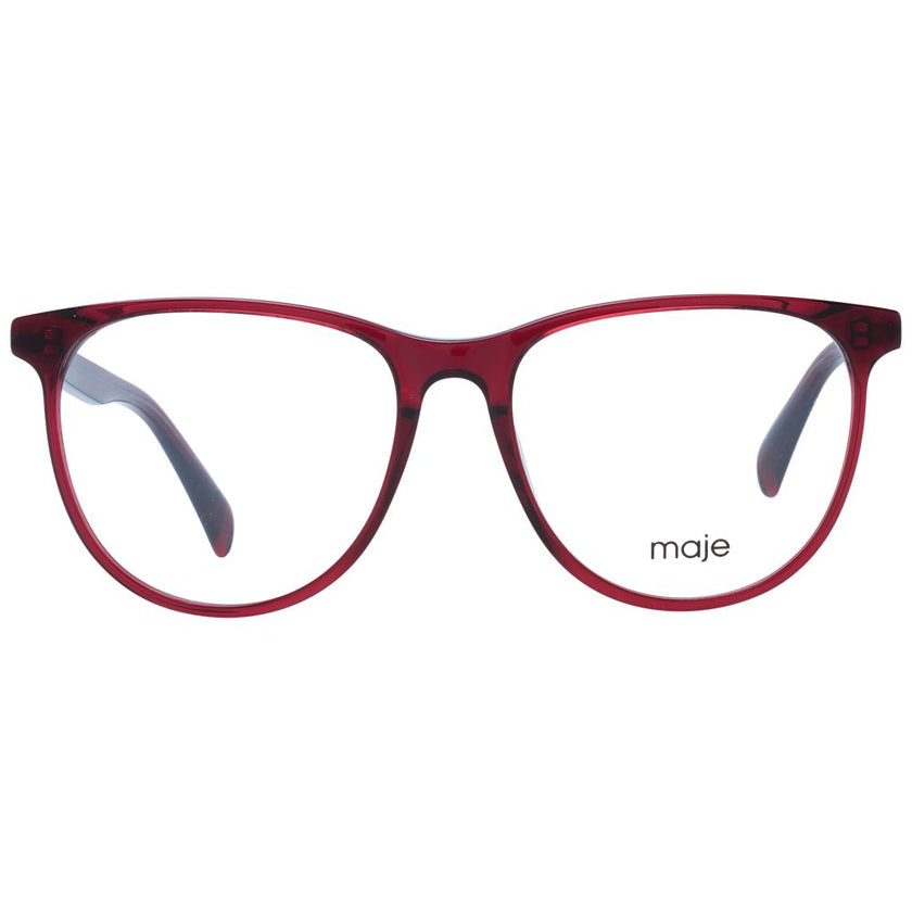 Maje Red Acetate Glasses (Frames) Maje