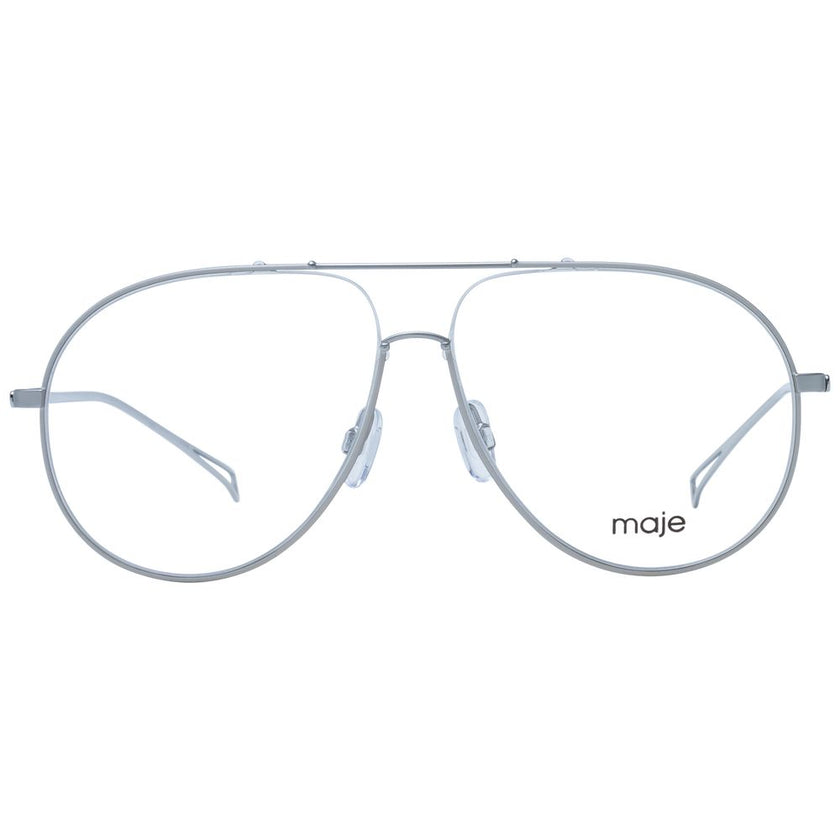 Maje Gray Nickel Silver (Alloy) Glasses (Frames) Maje