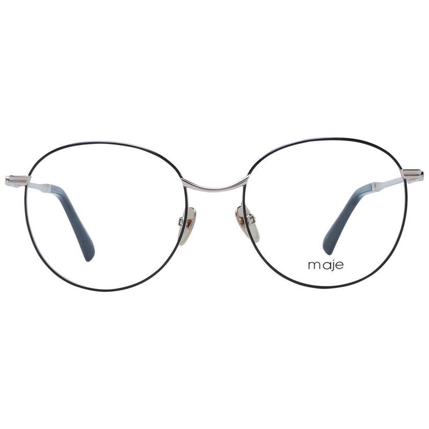 Maje Black Metal Glasses (Frames) Maje