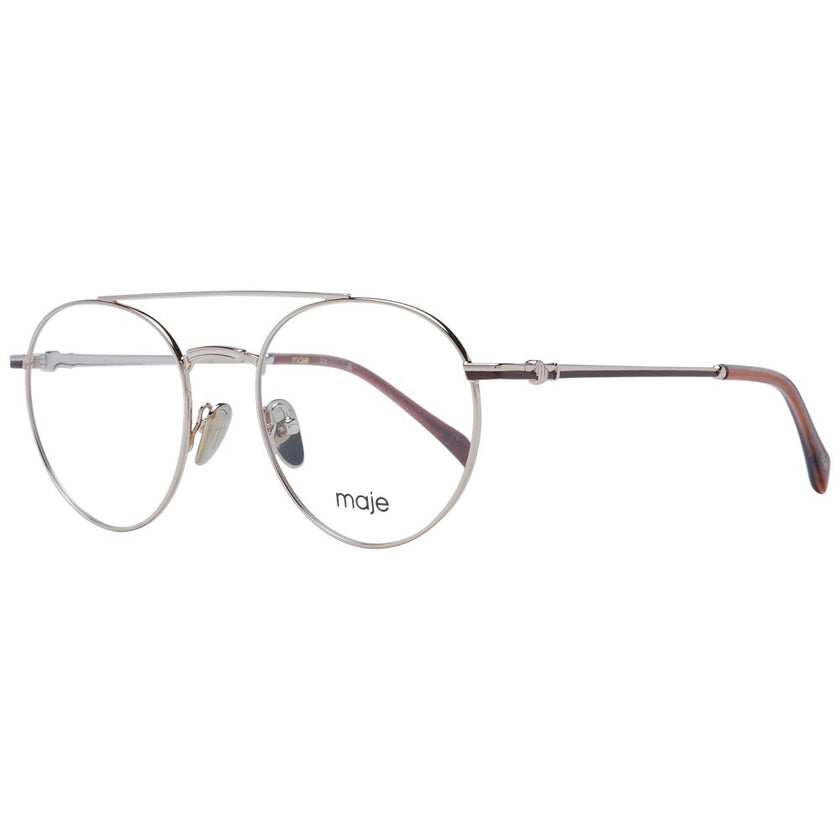 Maje Gold Metal Glasses (Frames) Maje