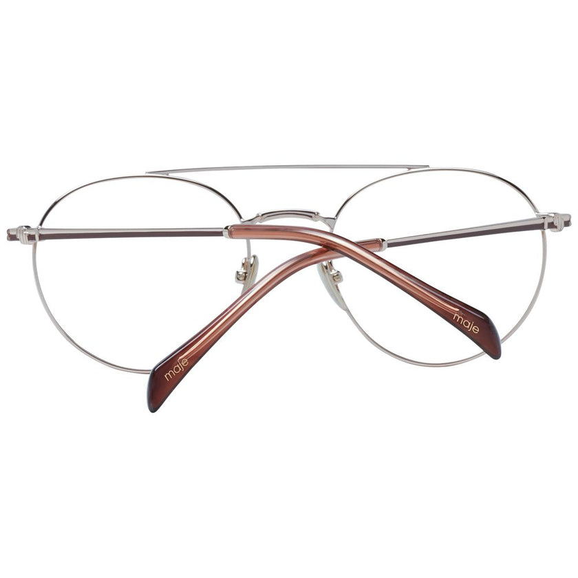 Maje Gold Metal Glasses (Frames) Maje