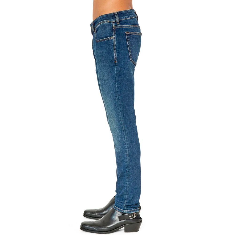 Diesel Blue Cotton Men Jeans Diesel