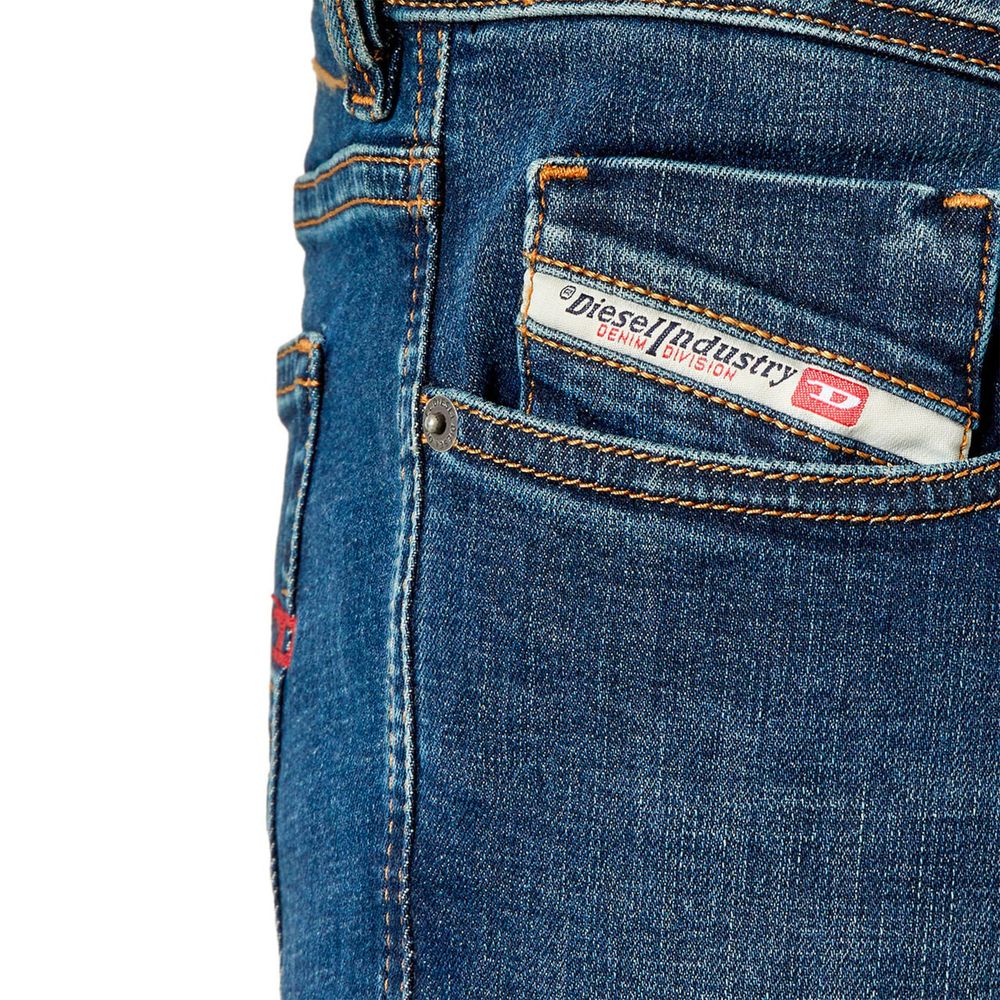 Diesel Blue Cotton Men Jeans Diesel