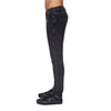 Diesel Black Cotton Men Jean Diesel