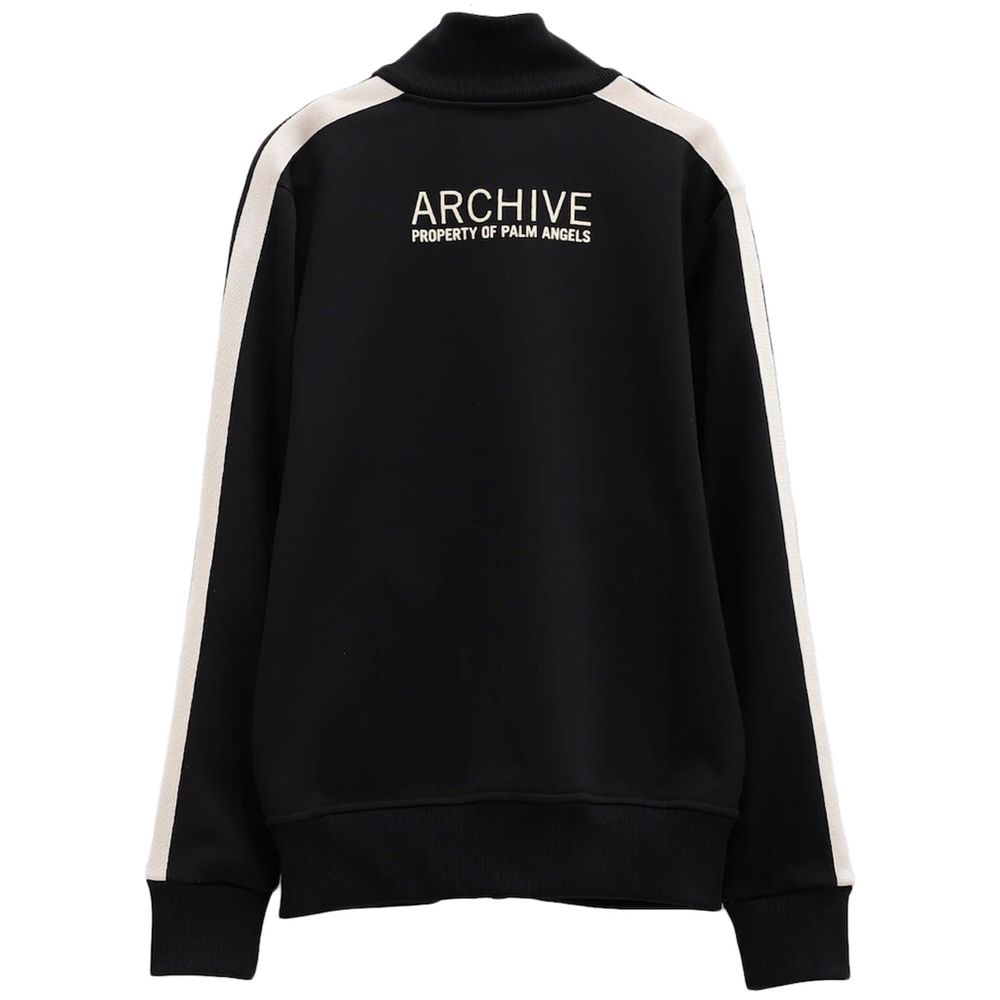 Moncler x Palm Angels Black Polyester Men Sweater Moncler x Palm Angels