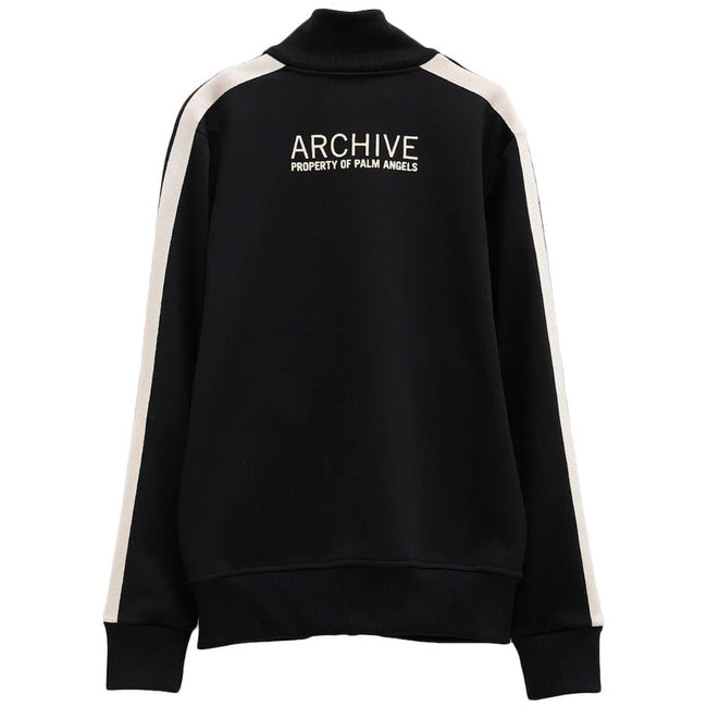 Moncler x Palm Angels Black Polyester Men Sweater Moncler x Palm Angels