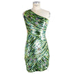 Elisabetta Franchi Green Polyamide Women Dress Elisabetta Franchi