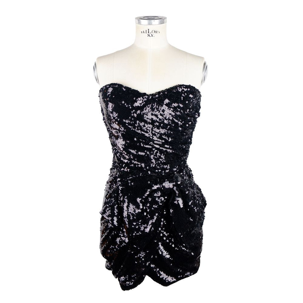Elisabetta Franchi Black Polyamide Women Dress Elisabetta Franchi