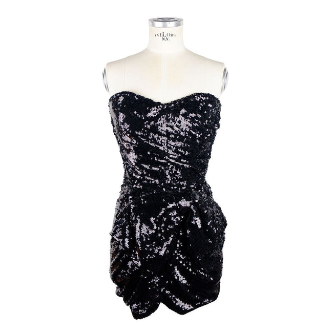 Elisabetta Franchi Black Polyamide Women Dress Elisabetta Franchi