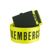 Bikkembergs Yellow Polyester Men Belt Bikkembergs