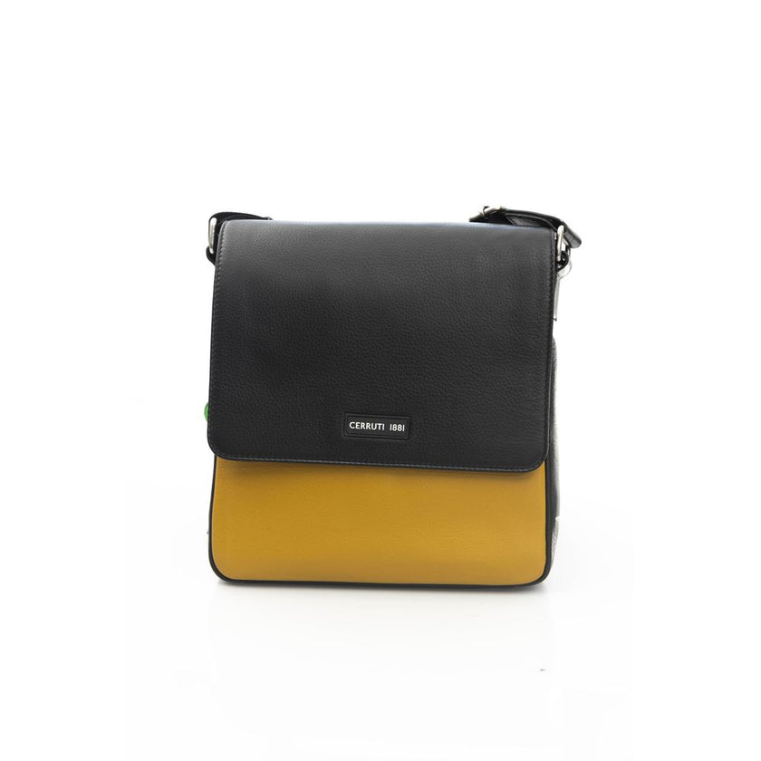 Cerruti 1881 Yellow Leather Women Crossbody Cerruti 1881