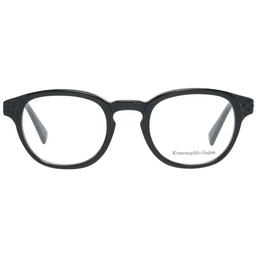 Ermenegildo Zegna Black Men Glasses Frame Ermenegildo Zegna