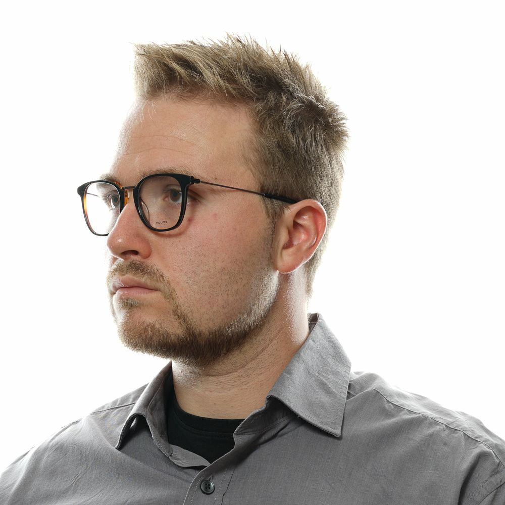 Police Black Men Glasses Frame Police