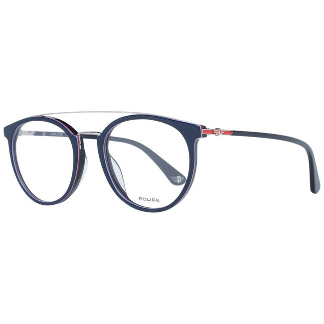 Police Blue Men Glasses Frame Police