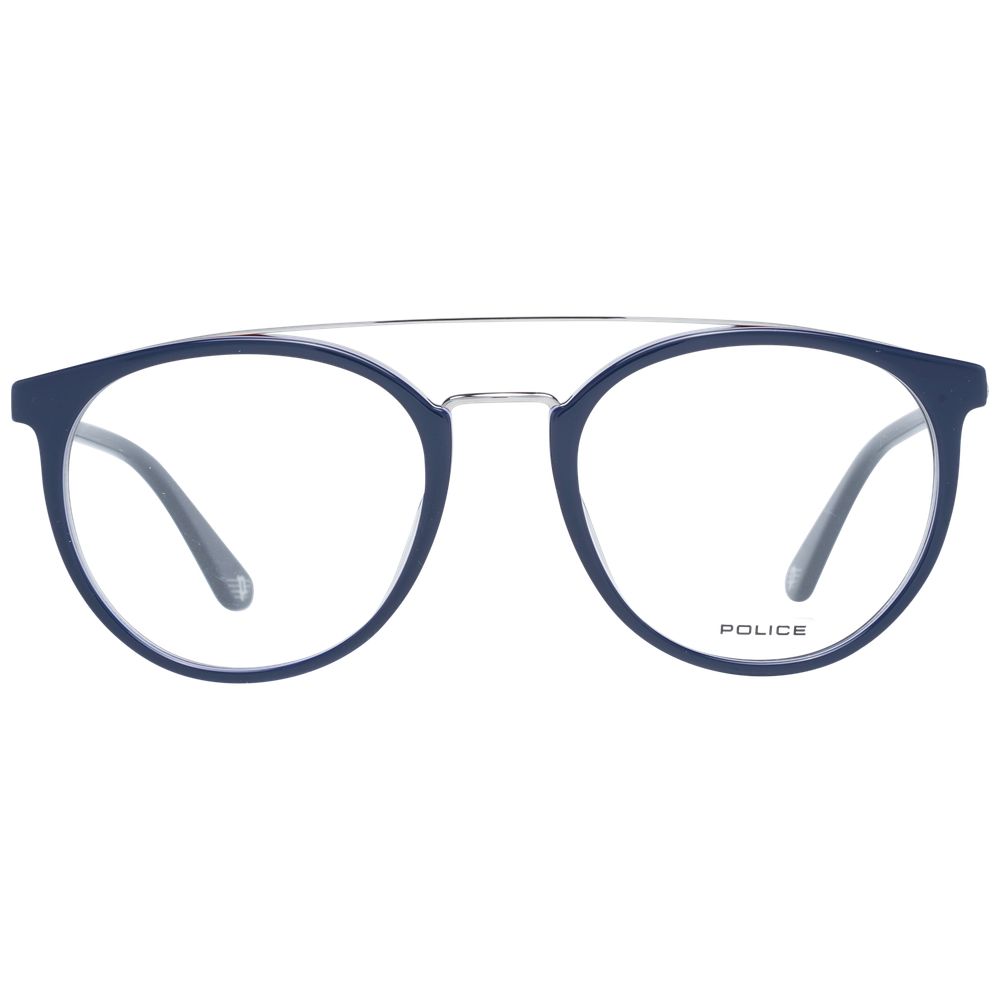 Police Blue Men Glasses Frame Police