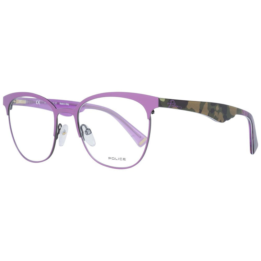 Police Purple Plastic Glasses (Frames) Police