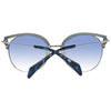 Police Blue Women Sunglass Police
