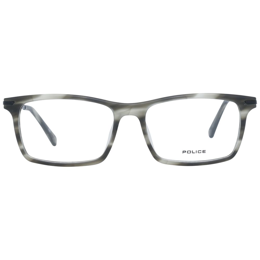 Police Gray Men Glasses Frame Police