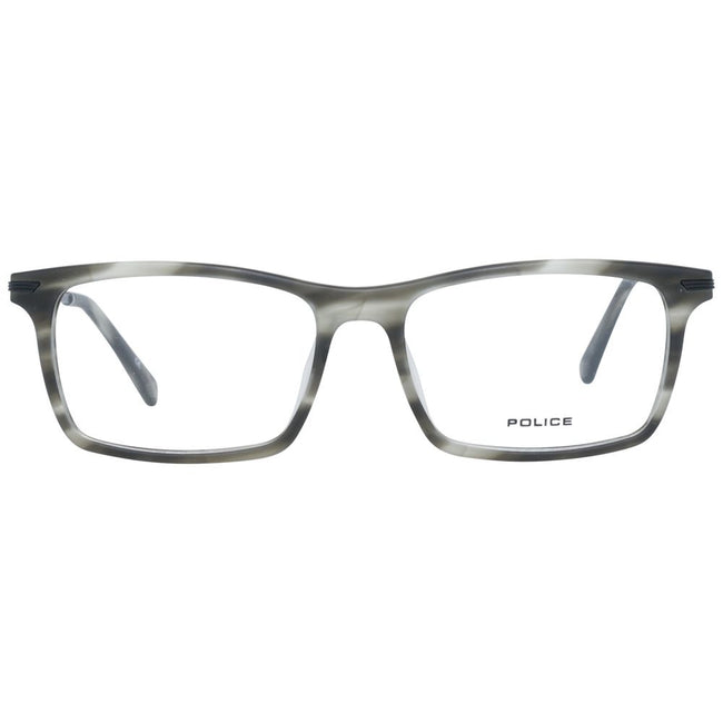 Police Gray Men Glasses Frame Police