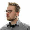 Police Gray Men Glasses Frame Police