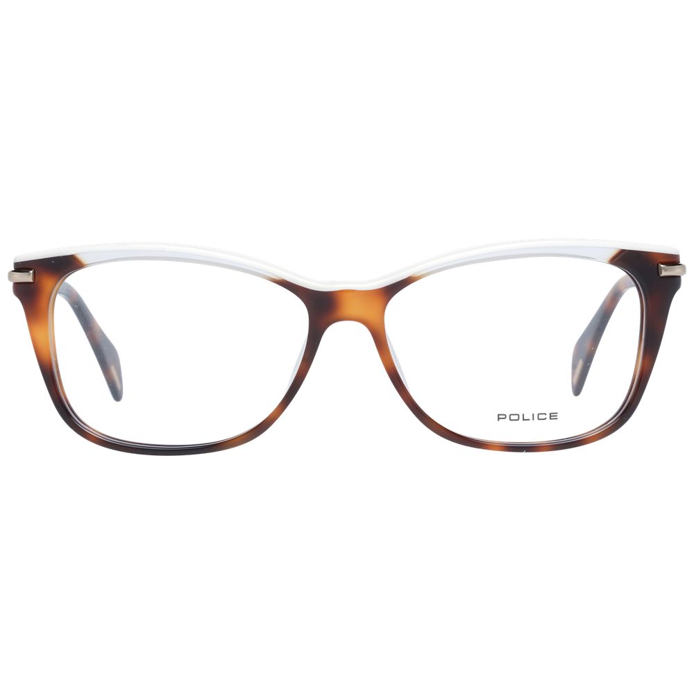 Police Brown Women Glasses Frame Police