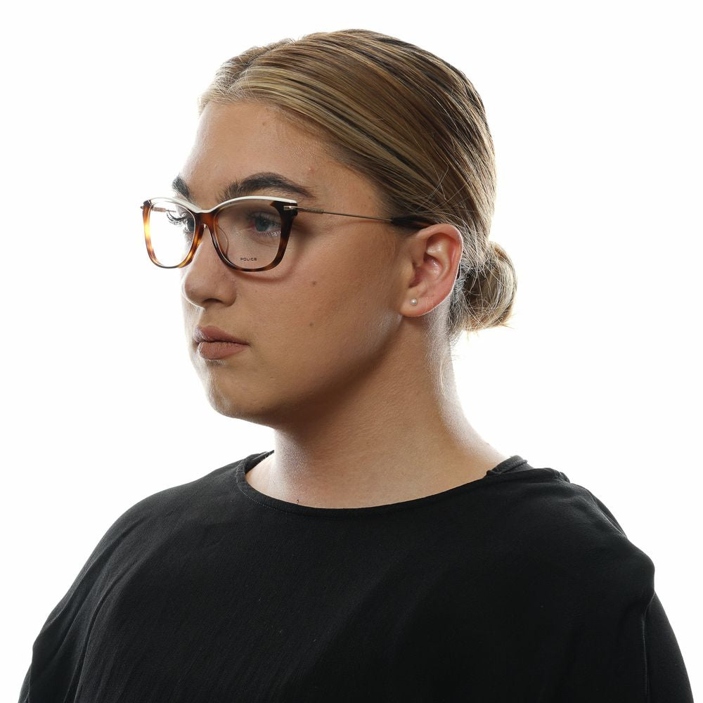 Police Brown Women Glasses Frame Police
