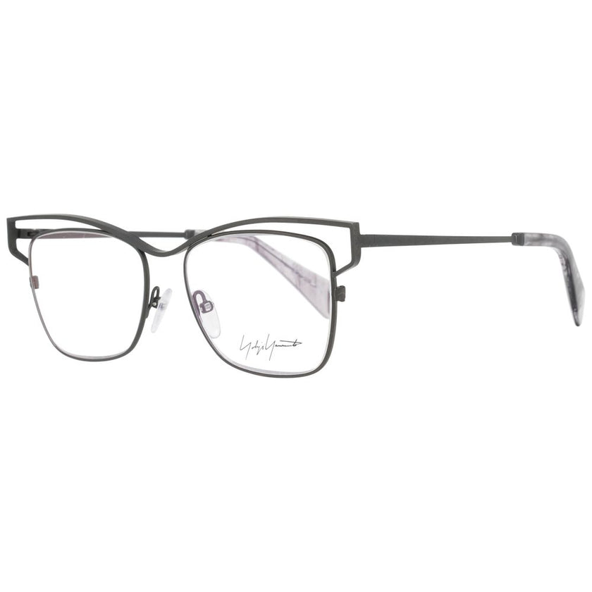 Yohji Yamamoto Gray Titanium Glasses (Frames) Yohji Yamamoto
