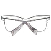 Yohji Yamamoto Gray Women Glasses Frame Yohji Yamamoto
