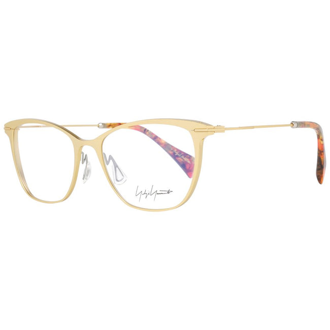 Yohji Yamamoto Gold Women Glasses Frame Yohji Yamamoto