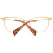 Yohji Yamamoto Gold Women Glasses Frame Yohji Yamamoto