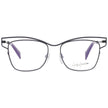 Yohji Yamamoto Gray Women Glasses Frame Yohji Yamamoto