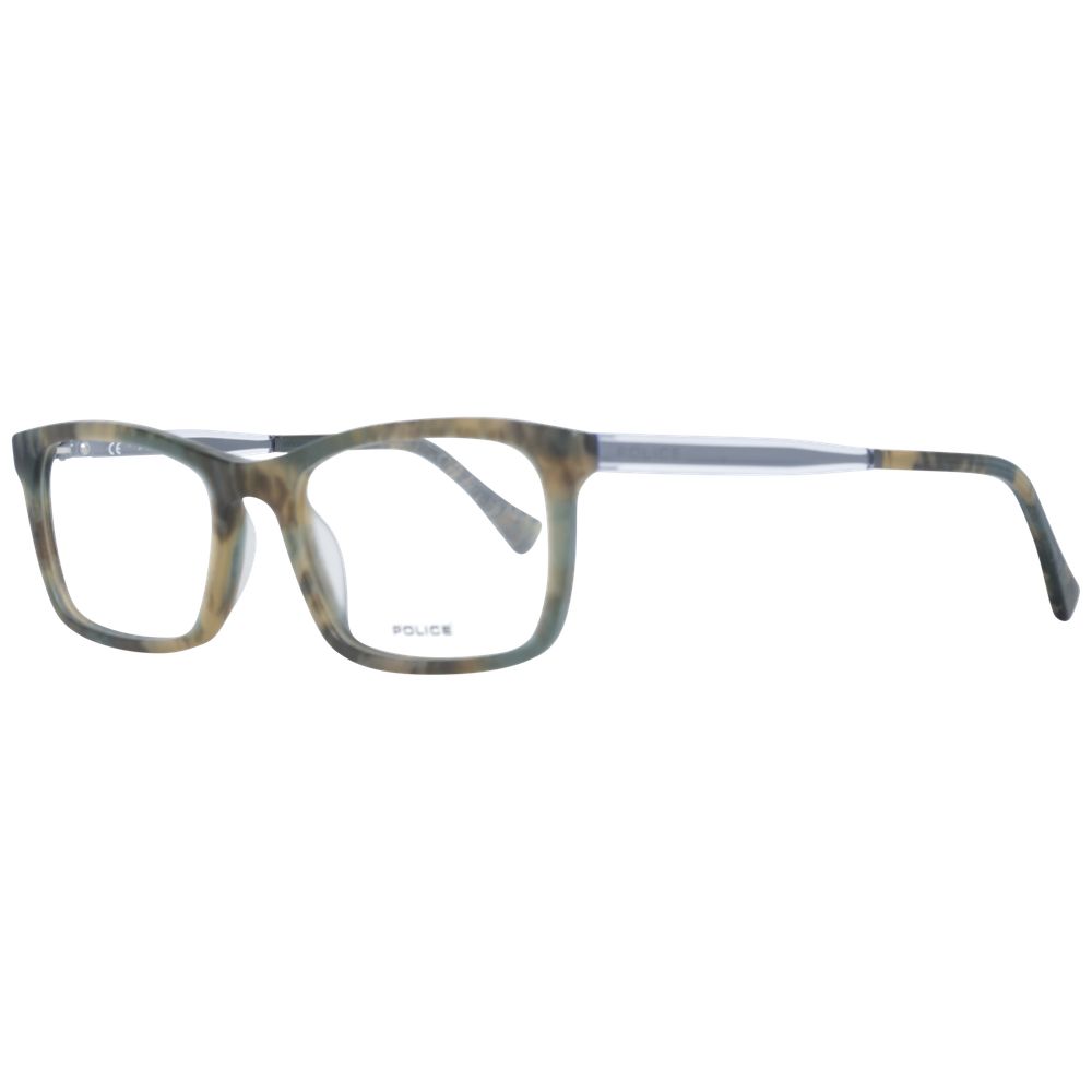 Police Green Men Glasses Frame Police