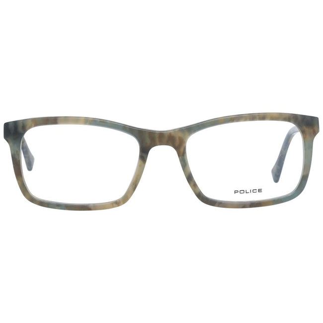 Police Green Men Glasses Frame Police