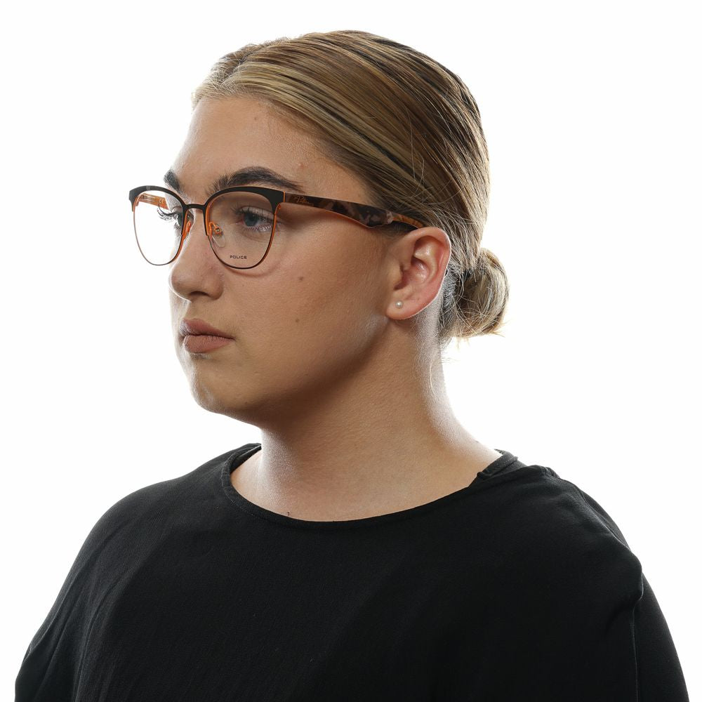 Police Brown Women Glasses Frame Police