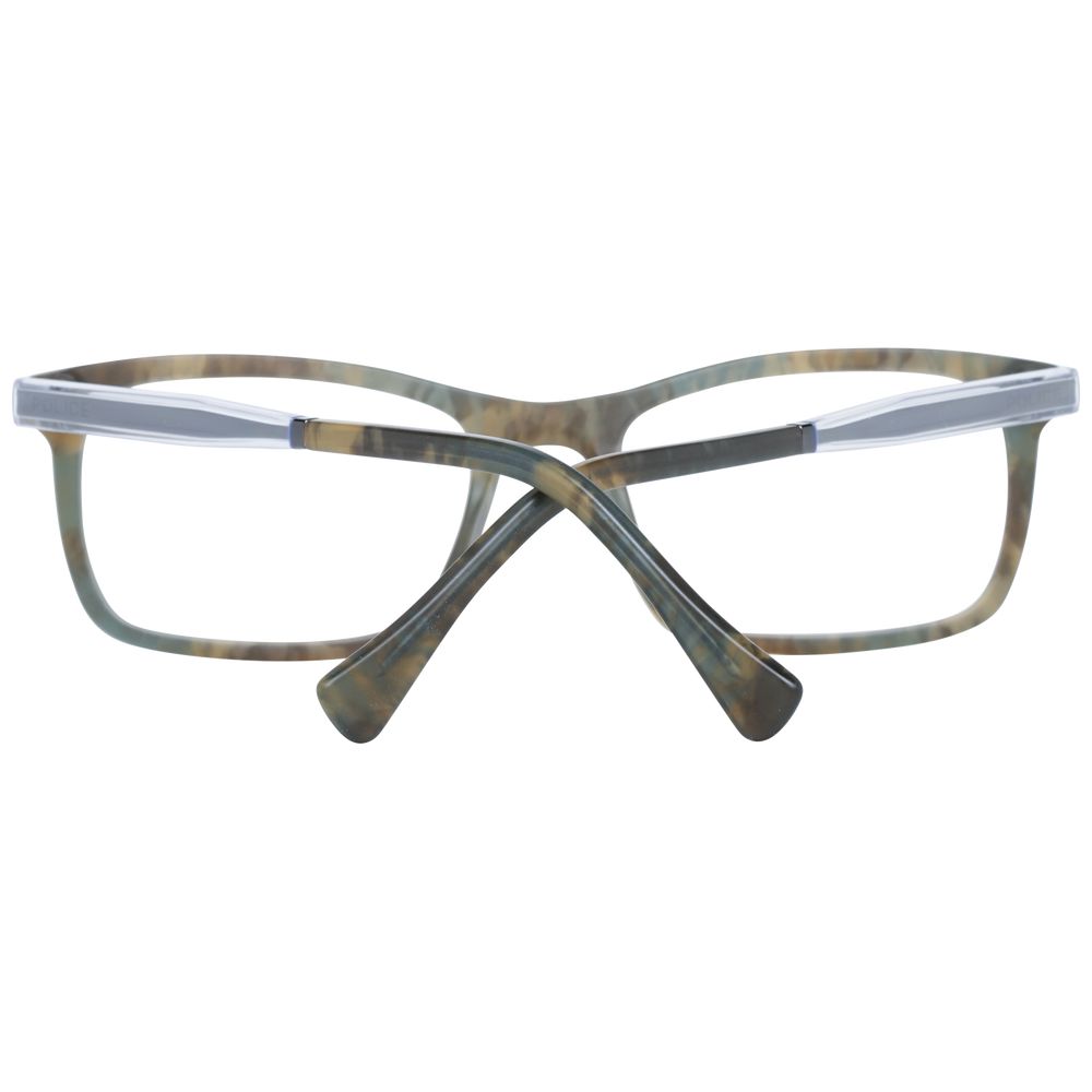 Police Green Men Glasses Frame Police