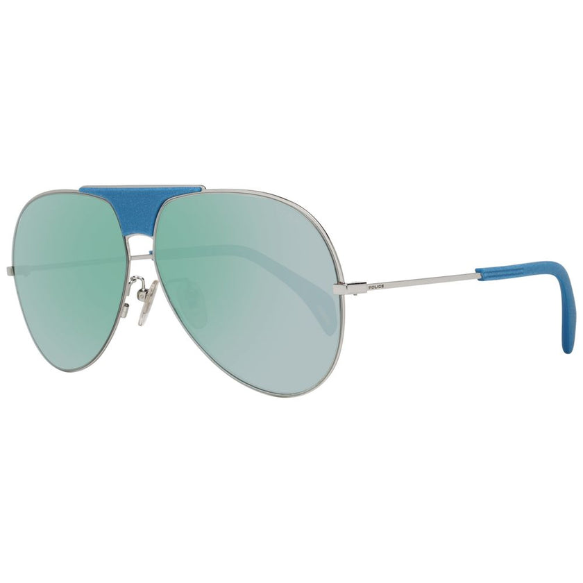 Police Blue Plastic Sunglasses Police