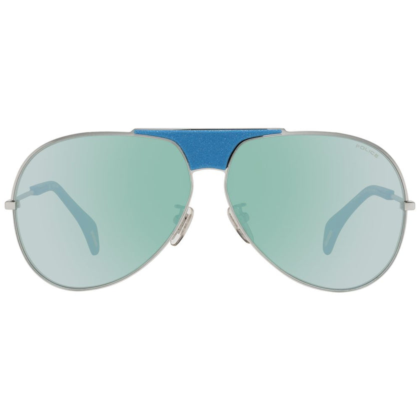 Police Blue Plastic Sunglasses Police