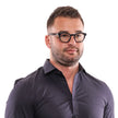 Lozza Blue Unisex Glasses Frame Lozza