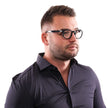 Lozza Black Unisex Glasses Frame Lozza