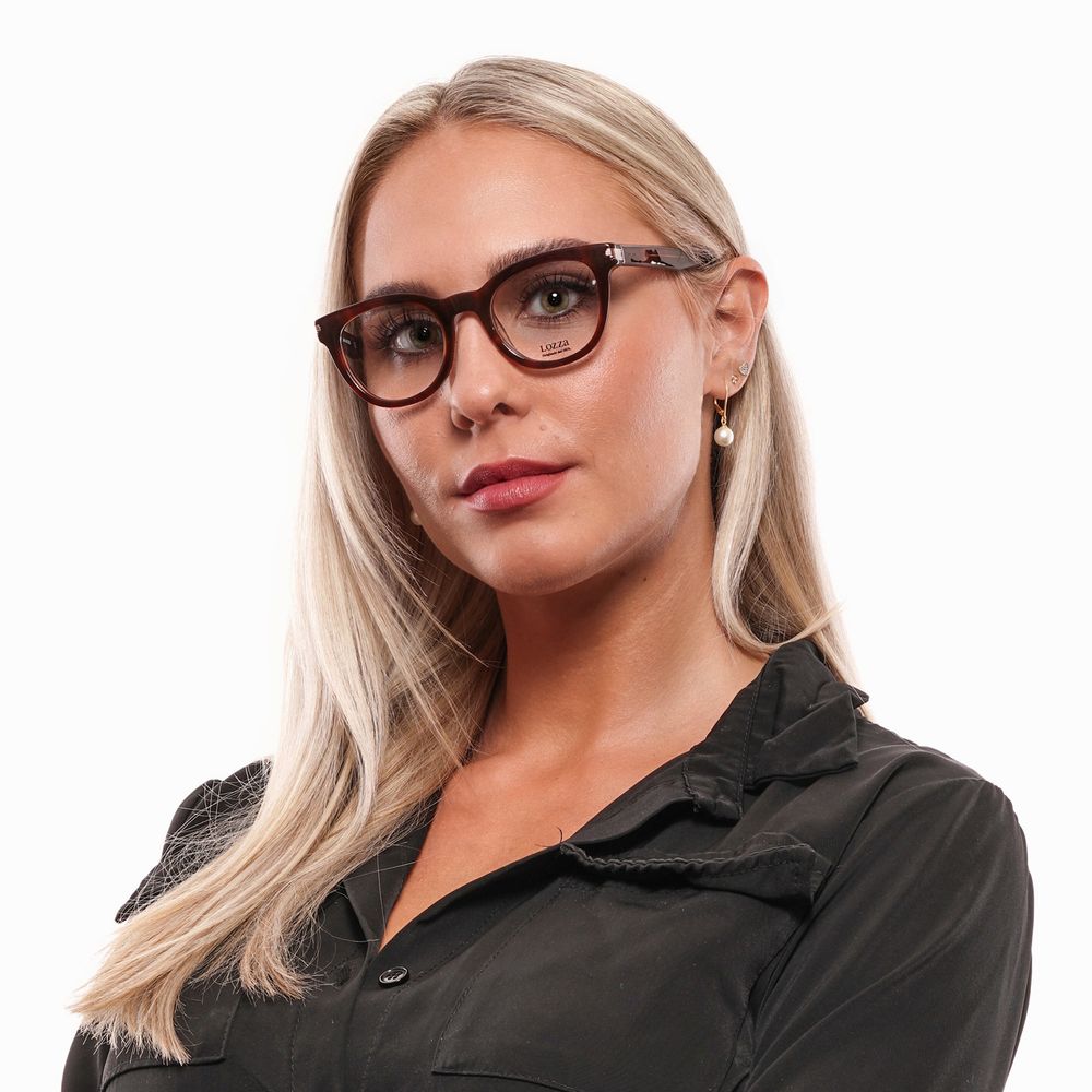 Lozza Brown Women Glasses Frame Lozza