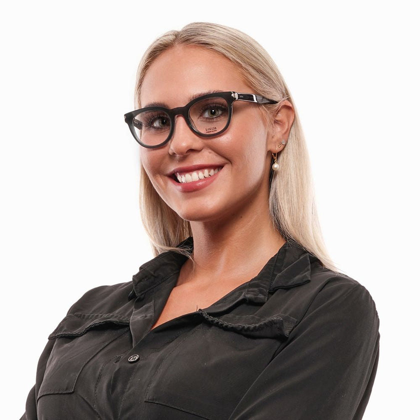 Lozza Green Plastic Glasses (Frames) Lozza