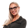 Lozza Black Women Glasses Frame Lozza