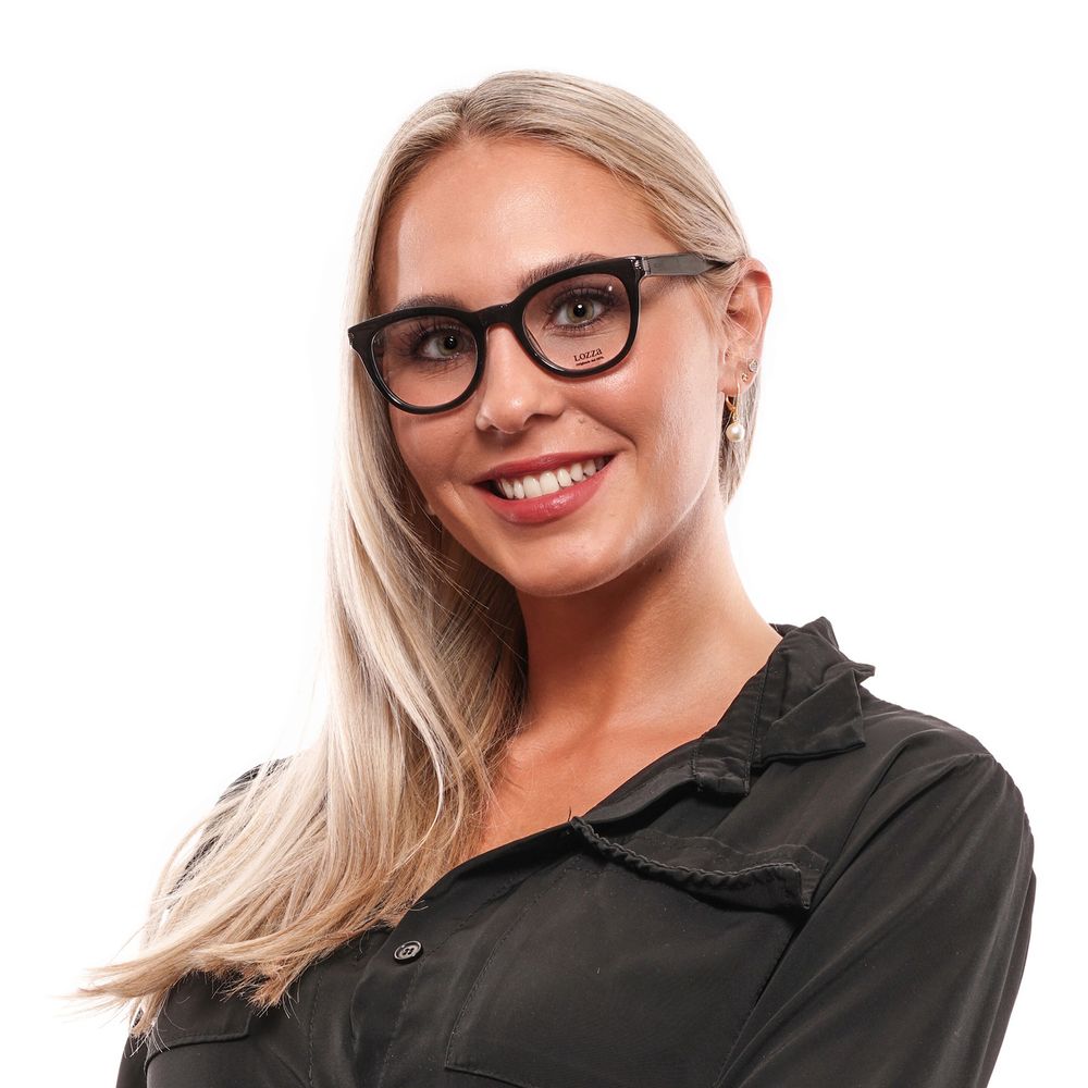 Lozza Black Women Glasses Frame Lozza