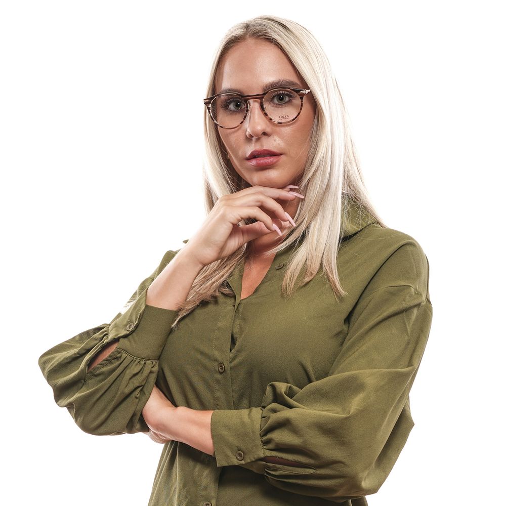 Lozza Brown Unisex Glasses Frame Lozza