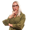 Lozza Brown Unisex Glasses Frame Lozza